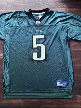 Philadelphia Eagles #5 Football Jersey - Donovan Mcnabb 2XL